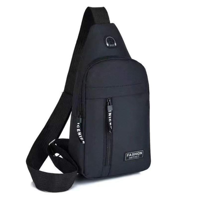 Two zipper black